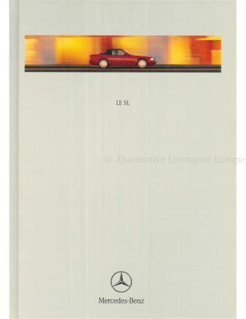 2000 MERCEDES BENZ SL HARDCOVER BROCHURE FRANS, Boeken, Nieuw, Author