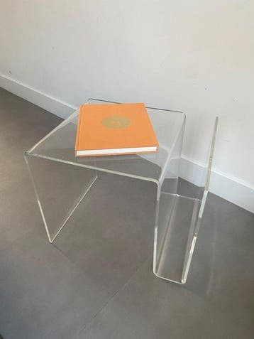 Bijzettafel - Plastic - Bijzettafel plexiglas