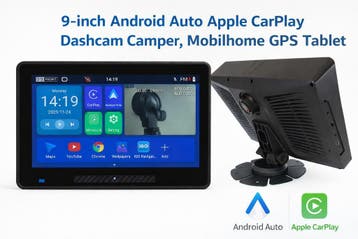 9  inch Android Auto-Apple Carplay DASHCAM Camper, Truck GPS, Verzenden, Nieuw