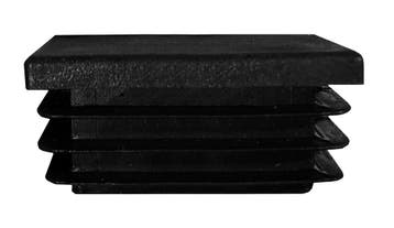 Plastic stoelpootdop (intern, rechthoek, 34-38-40, zwart) [, Ophalen of Verzenden, Nieuw