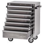 RVS gereedschapswagen 7 laden leeg met quick lock, Ophalen of Verzenden, Nieuw