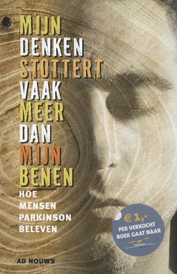 Mijn denken stottert vaak meer dan mijn benen - Ad Nouws, Boeken, Verzenden, Zo goed als nieuw, Ad Nouws