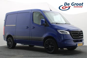 Zakelijke Lease |  Mercedes-Benz Sprinter 317 L1H1 RWD Autom, Automaat, Gebruikt, Zwart, Blauw