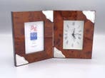Klok - PG-MIANI Argenteria - - .925 zilver, en ware wortel -