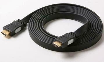 FLAT HDMI kabel platte kabel 3 meter, Verzenden, Nieuw