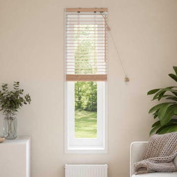 vidaXL Venetiaanse jaloezie Eiken Look 40 x 130 cm 35 mm, Verzenden, Nieuw, Bruin