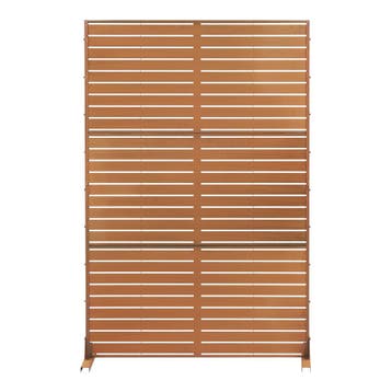 Scheidingswand Nodepp privacyscherm 180x120x40 cm patina cas, Verzenden, Nieuw