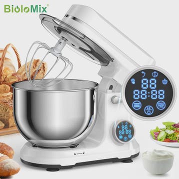 BioloMix Keukenmachine 1200W met Digitale OLED Display, 11 S, Verzenden, Nieuw