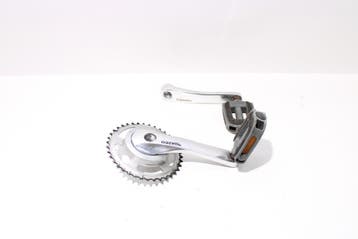Cranks, trappers en tandwiel | Gazelle Charmonix Innergy, Gebruikt, Crankstel of Pedalen