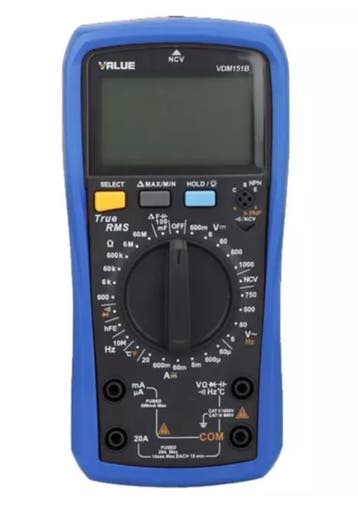 Value Multimeter voor spanning, stroom, weerstand, en meer, Verzenden, Nieuw