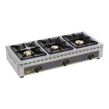 Gas kooktoestel | 19000W | RVS | 19.5 x 100.5 x 51 cm, Verzenden, Nieuw in verpakking