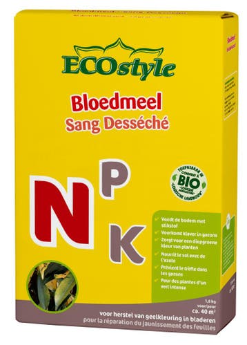 Ecostyle bloedmeel 1,6 kg, Tuin en Terras, Aarde en Mest, Verzenden