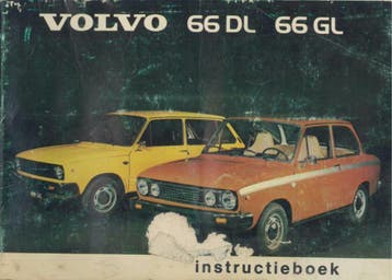 1975 Volvo 66DL 66GL Instructieboekje Nederlands, Verzenden