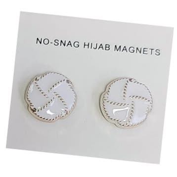 Fako Bijoux - 2x Magnetische Broche Knoop Emaille -, Verzenden, Nieuw