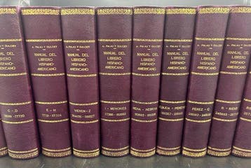 Antonio Palau y Dulcet - Manual del Librero Hispanoamericano, Antiek en Kunst