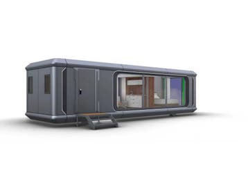 Nieuwe Lunova Capsule – Chalet, Tiny house, Mantelzorgwoning, Caravans en Kamperen, Stacaravans, Tot en met 6
