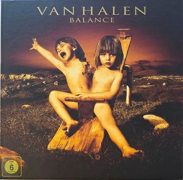 lp box - Van Halen - Balance (Hype sticker on front), Verzenden, Zo goed als nieuw, Overige formaten