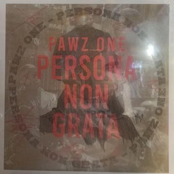lp nieuw - pawz one - PERSONA NON GRATA (BLUE) (nieuw), Verzenden, Zo goed als nieuw, Overige formaten