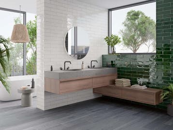 Wandtegel Wit 7,5x30cm (Muurtegels, Muur- en plafondtegels), Nieuw, 20 tot 40 cm, 10 m² of meer, Wandtegels
