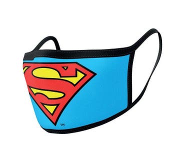Superman Face Masks 2-Pack Logo, Verzamelen, Ophalen of Verzenden, Nieuw