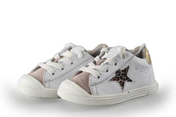 Jopper Sneakers Meisjes in maat 20 Wit, Verzenden, Schoenen, Zo goed als nieuw, Jongen of Meisje