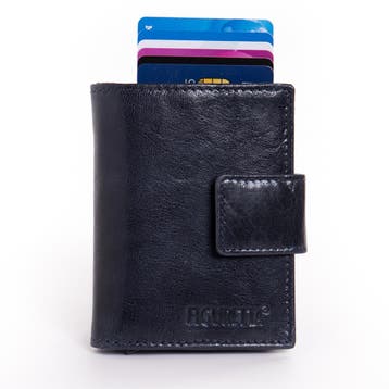 Figuretta Cardprotector met Muntvak RFID | Glanzend | Blauw, Overige merken, Nieuw, Leer, Verzenden