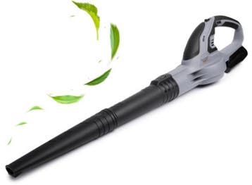 Qlt Bladblazer 12v Accu met Lader - Zwart, Verzenden, Nieuw, Qlt