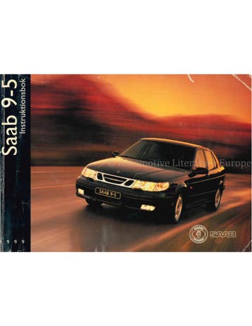 1999 SAAB 9-5 INSTRUCTIEBOEKJE ZWEEDS, Auto diversen