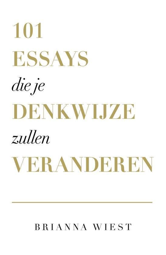 9789043927857 101 essays die je denkwijze zullen veranderen, Boeken, Studieboeken en Cursussen, Gelezen, Verzenden