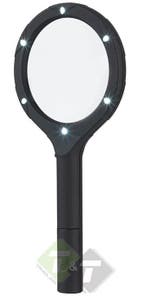 Loupe Met 6x Ledlampjes, Leesloupe, Vergrootglas, Benson, Ophalen of Verzenden, Nieuw, Overige typen