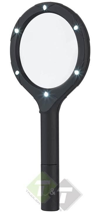 Loupe Met 6x Ledlampjes, Leesloupe, Vergrootglas, Benson, Hobby en Vrije tijd, Vergrootglazen, Loepen en Loeplampen, Overige typen