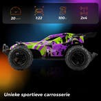 Overmax X-Clash Bestuurbare Auto - 20 km/h - 2 accu’s -, Hobby en Vrije tijd, Modelbouw | Radiografisch | Auto's, Ophalen of Verzenden