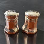 Cartier - Zout- en pepervaatjes - .925 zilver, Antiek en Kunst