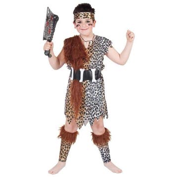 Holbewoner prehistory thema kostuum voor kinderen - Holbew.., Ophalen of Verzenden, Nieuw
