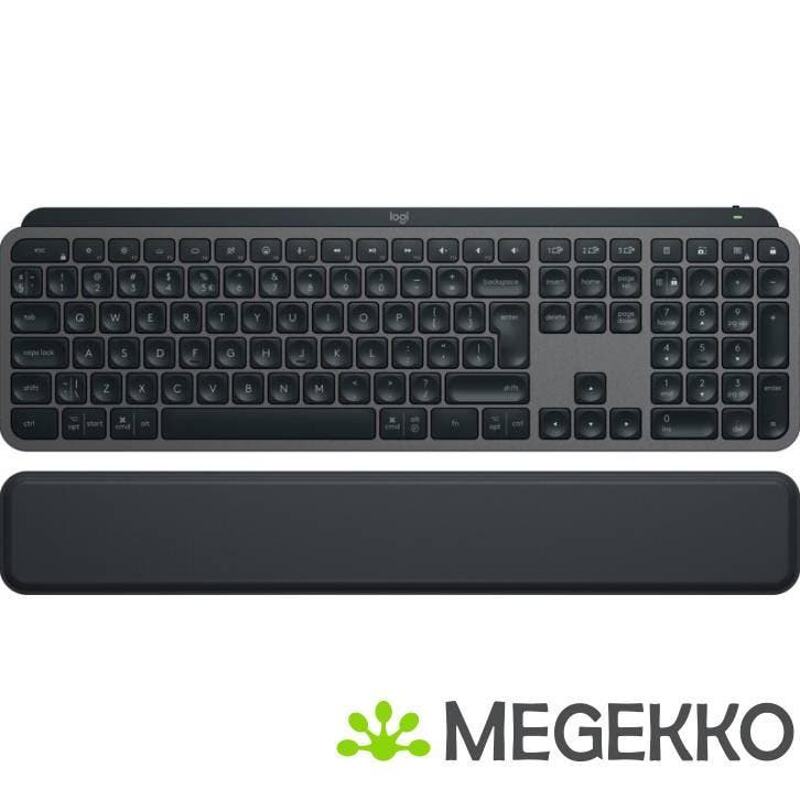 Logitech MX Keys S Wristrest toetsenbord Draadloos Grafiet, Computers en Software, Toetsenborden, Nieuw, Verzenden