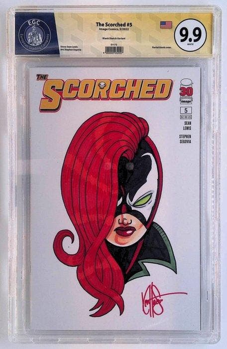 The Scorched 5 - The Scorched #5 - 1 Signed comic, Variant, Boeken, Strips | Comics