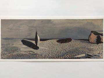 Georges Braque (1882-1963) - Marine, a la voile déployée