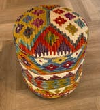 Kelim Poef(Ongebruikt/Nieuw) - Tapijt - 36 cm - 36 cm, Nieuw