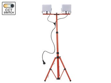 (2x) Werklamp 2x50W LED 3in1 kleur CCT..., Ophalen, Nieuw