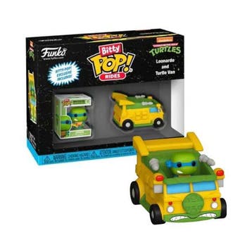 Funko Bitty Pop  TMNT Leonardo and Turtle Van, Verzenden, Nieuw