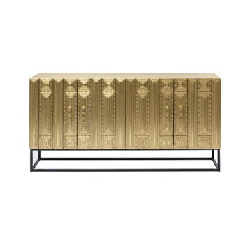 *WOONWINKEL* Kare Design Marrakesh Dressoir Gouden Ornamente, Verzenden, Nieuw
