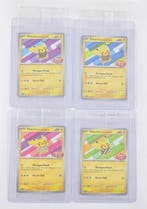 Pokémon - 4 Card - BATIK SHIRT PIKACHUS Promo card -, Nieuw