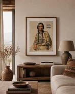 Sandro Nardini - Wrangler “Luna Bianca – Assiniboin” 60x48