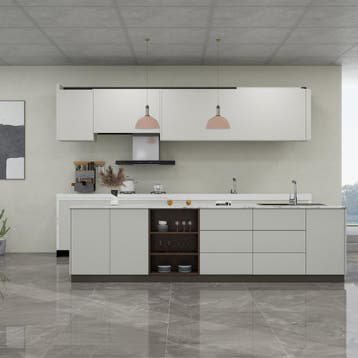 Wandpaneel Bladel set van 4 panelen 120x60 cm White Dover [n, Doe-het-zelf en Verbouw, Verzenden, Nieuw
