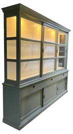 Buffetkast Engels groen Putten 300 x 240cm met verlichting, Ophalen of Verzenden, Nieuw