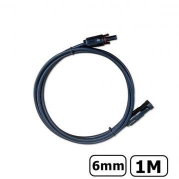 MC4 1-20 Meter 6mm Mannelijke-Vrouwelijke Kabel Rood/Zwar..., Verzenden, Nieuw, Overige typen