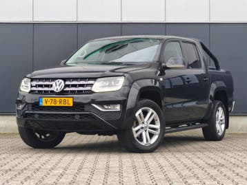 Volkswagen Amarok 3.0 V6 TDI 4MOTION 8V DSG 3300KG TREKHAAK, Automaat, Gebruikt, Volkswagen, Zwart