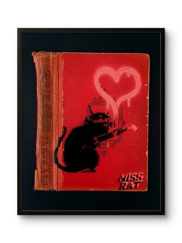 MISS RAT (1981) - BOOK OF RAT - BANKSY TRIBUTE