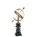 Zonnewijzer Z5 Saturnus met Sokkel Cleopatra Set Decoratie, Verzenden, Nieuw