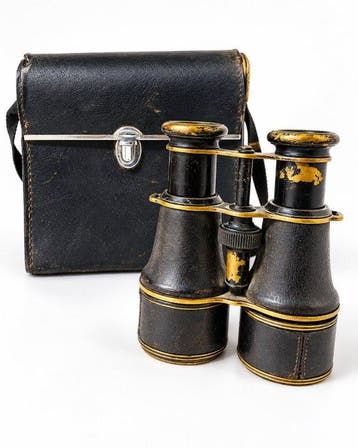 Marine observation binoculars - « M G » Jumelles marines, Antiek en Kunst